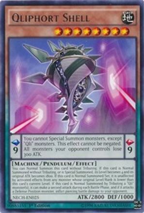 Qliphort Shell (NECH-EN025) - The New Challengers Unlimited