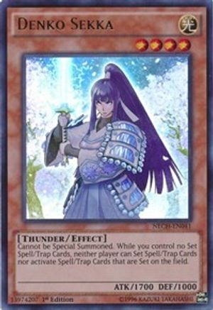 Denko Sekka (NECH-EN041) - The New Challengers 1st Edition