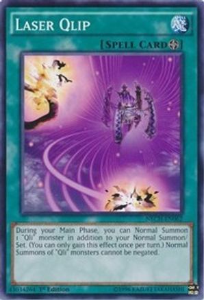 Laser Qlip (NECH-EN062) - The New Challengers 1st Edition