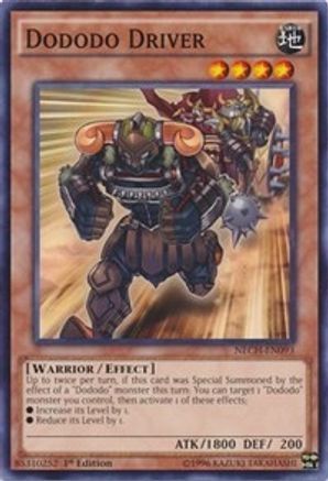 Dododo Driver (NECH-EN093) - The New Challengers Unlimited