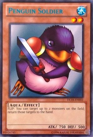 Penguin Soldier (Blue - DL18) (DL18-EN002) - Duelist League Promo Unlimited