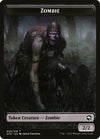 Treasure // Zombie Double-Sided Token [Dungeons & Dragons: Adventures in the Forgotten Realms Tokens]