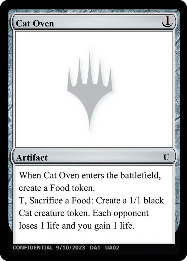 Cat Oven (UNK-UA02A) - Unknown Event