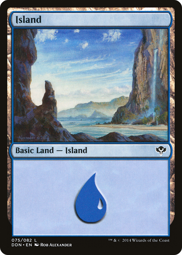Island (75) [Duel Decks: Speed vs. Cunning]