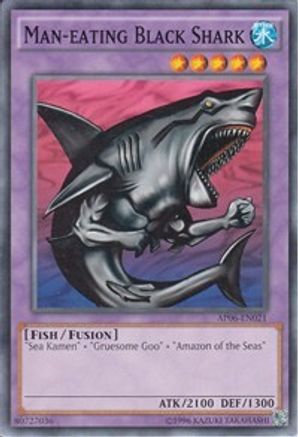 Man-eating Black Shark (AP06-EN021) - Astral Pack 6 Unlimited