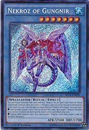 Nekroz of Gungnir (SECE-EN044) - Secrets of Eternity Unlimited