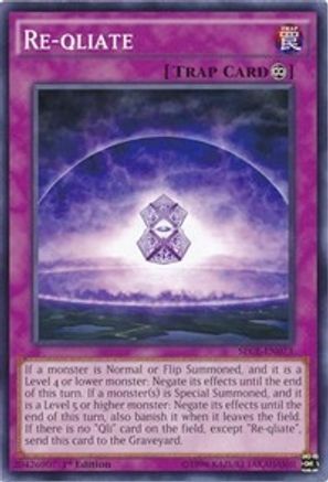 Re-qliate (SECE-EN073) - Secrets of Eternity 1st Edition
