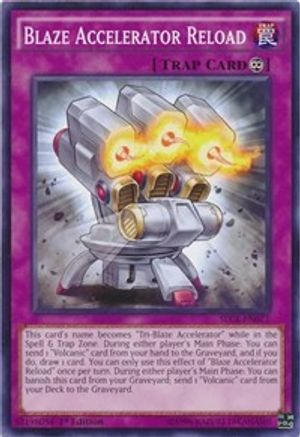 Blaze Accelerator Reload (SECE-EN077) - Secrets of Eternity 1st Edition