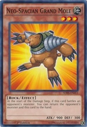 Neo-Spacian Grand Mole (SDHS-EN013) - Structure Deck: HERO Strike Unlimited