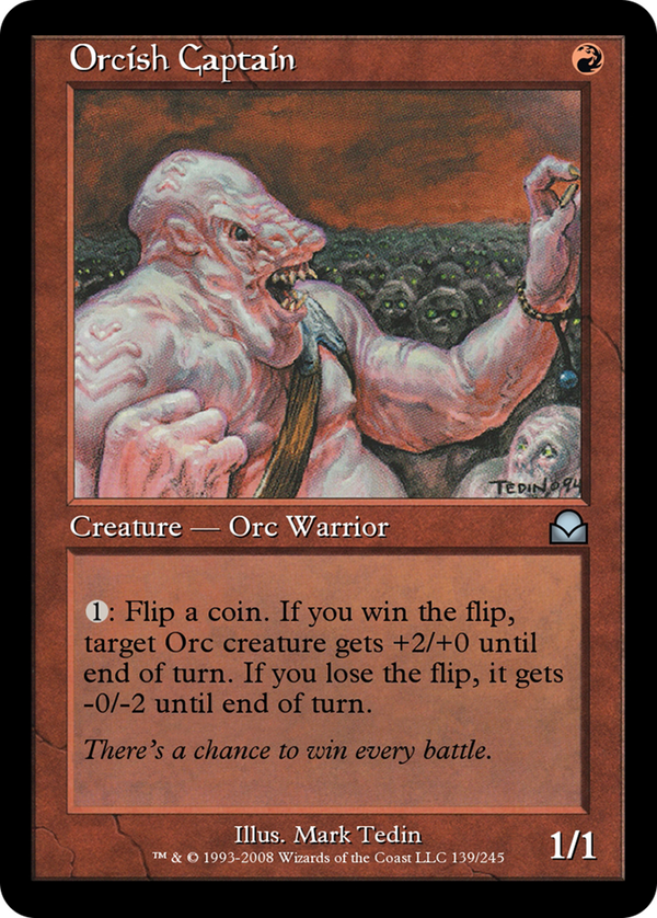 Orcish Captain (ME2-139) - Masters Edition II