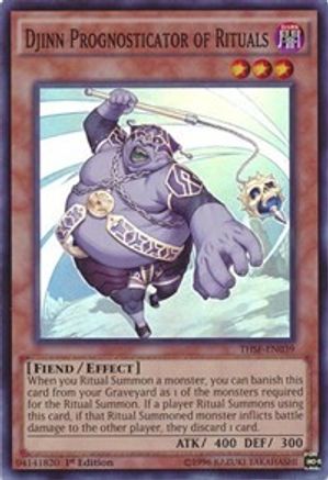 Djinn Prognosticator of Rituals (THSF-EN039) - The Secret Forces 1st Edition
