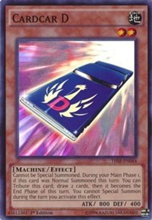Cardcar D (THSF-EN044) - The Secret Forces 1st Edition