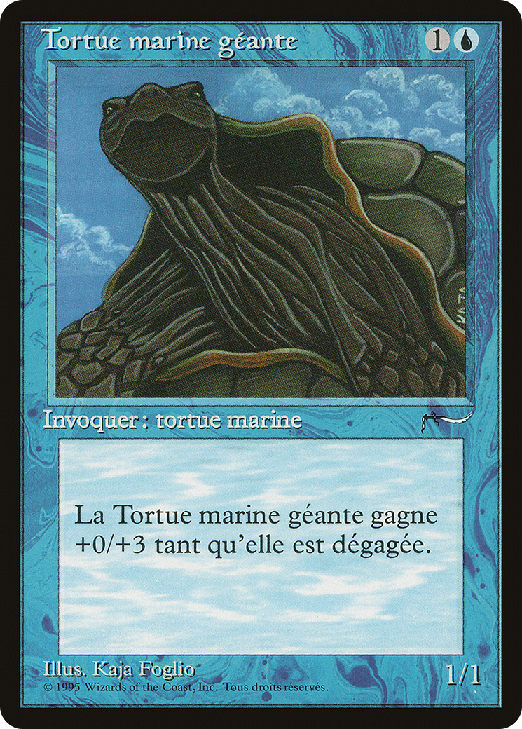 Giant Tortoise (French) - 