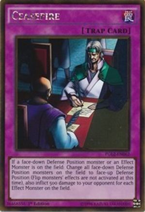 Ceasefire (PGL2-EN062) - Premium Gold: Return of the Bling Unlimited
