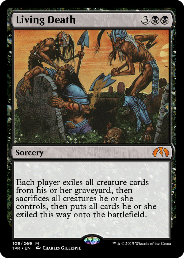 Living Death (TPR-109) - Tempest Remastered Foil