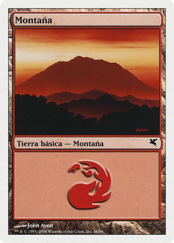 Mountain (Italian) - "Montagna" (C36) (PSAL-C36) - Salvat 2005