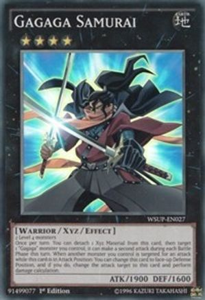 Gagaga Samurai (WSUP-EN027) - World Superstars 1st Edition
