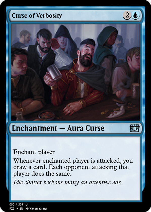 Curse of Verbosity (PZ2-65767) - Treasure Chest Foil