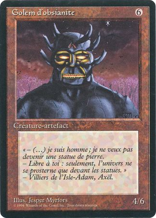 Obsianus Golem [Foreign Black Border]