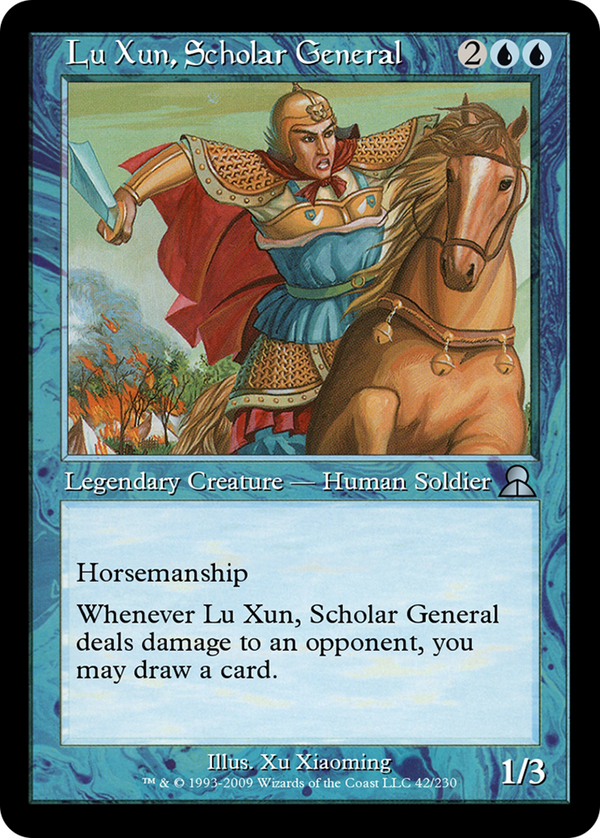 Lu Xun, Scholar General (ME3-042) - Masters Edition III Foil