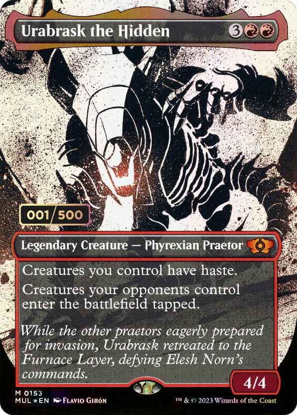 Urabrask the Hidden (Serialized) [Multiverse Legends]