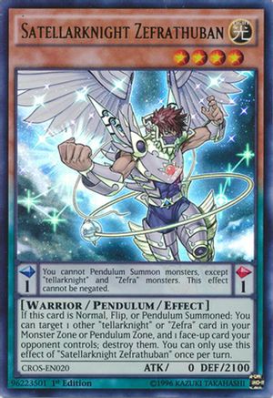 Satellarknight Zefrathuban (CROS-EN020) - Crossed Souls Unlimited