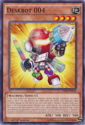Deskbot 004 (CROS-EN035) - Crossed Souls Unlimited