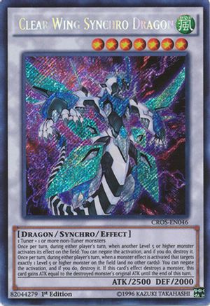 Clear Wing Synchro Dragon (CROS-EN046) - Crossed Souls Unlimited