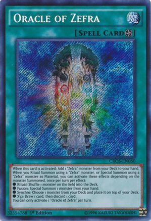 Oracle of Zefra (CROS-EN060) - Crossed Souls Unlimited