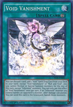 Void Vanishment (CROS-EN061) - Crossed Souls 1st Edition
