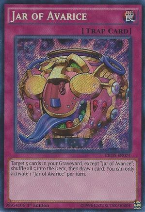 Jar of Avarice (CROS-EN074) - Crossed Souls Unlimited