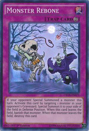 Monster Rebone (CROS-EN079) - Crossed Souls 1st Edition
