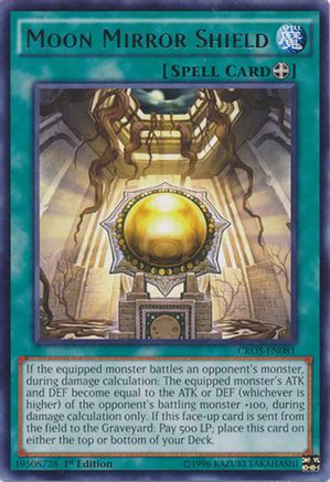 Moon Mirror Shield (CROS-EN081) - Crossed Souls 1st Edition
