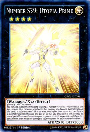 Number S39: Utopia Prime (CROS-EN094) - Crossed Souls 1st Edition