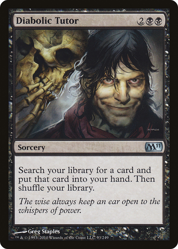 Diabolic Tutor [Magic 2011]