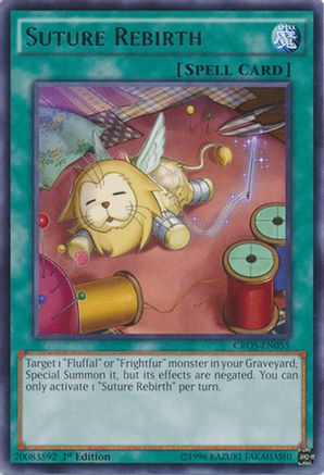 Suture Rebirth (CROS-EN055) - Crossed Souls 1st Edition