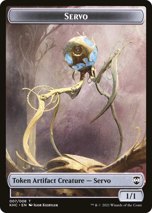 Servo (TKHC-007) - Kaldheim Commander Tokens