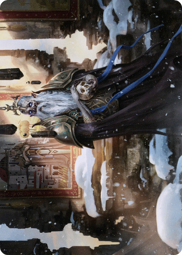 Narfi, Betrayer King // Narfi, Betrayer King (ASKHM-062) - Art Series: Kaldheim (Borderless) Foil
