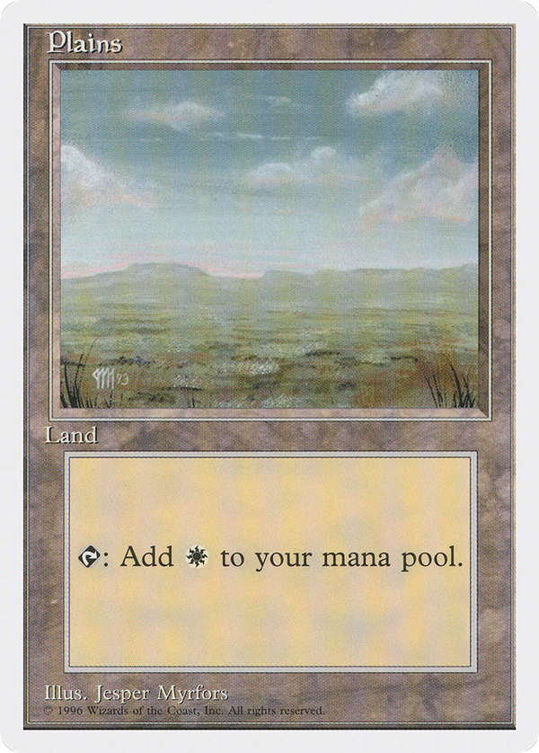 Plains (Signature on Bottom Left) [Introductory Two-Player Set]