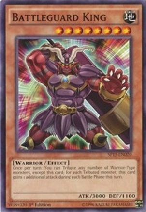 Battleguard King (SP15-EN020) - Star Pack ARC-V 1st Edition
