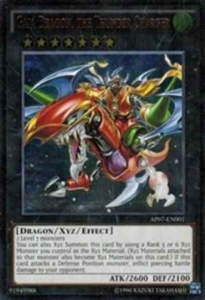 Gaia Dragon, the Thunder Charger (UTR) (AP07-EN001) - Astral Pack 7 Unlimited