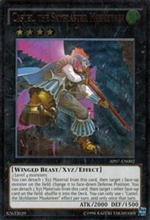Castel, the Skyblaster Musketeer (UTR) (AP07-EN002) - Astral Pack 7 Unlimited