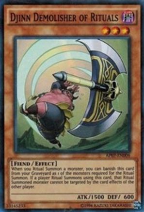 Djinn Demolisher of Rituals (AP07-EN006) - Astral Pack 7 Unlimited