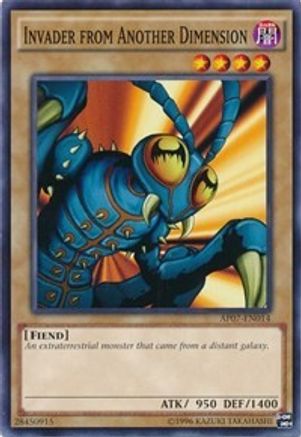 Invader from Another Dimension (AP07-EN014) - Astral Pack 7 Unlimited