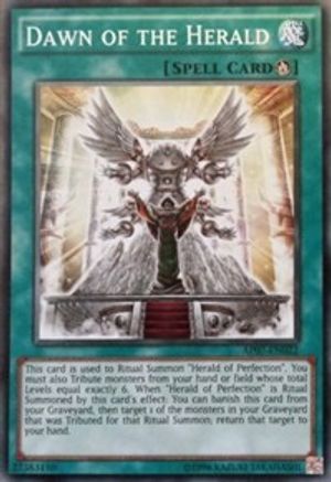 Dawn of the Herald (AP07-EN022) - Astral Pack 7 Unlimited