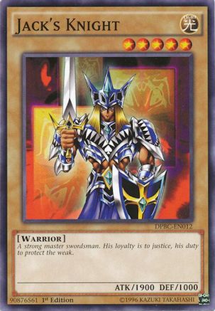 Jack's Knight (DPBC-EN012) - Duelist Pack: Battle City 1st Edition