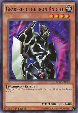 Gearfried the Iron Knight (DPBC-EN022) - Duelist Pack: Battle City 1st Edition