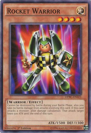 Rocket Warrior (DPBC-EN023) - Duelist Pack: Battle City 1st Edition