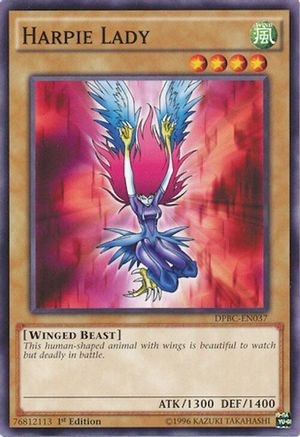 Harpie Lady (DPBC-EN037) - Duelist Pack: Battle City 1st Edition