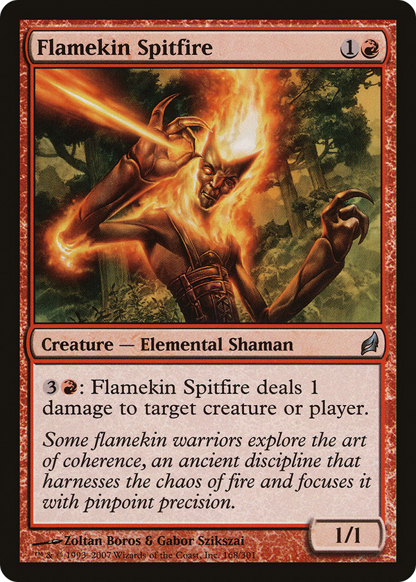 Flamekin Spitfire [Lorwyn]